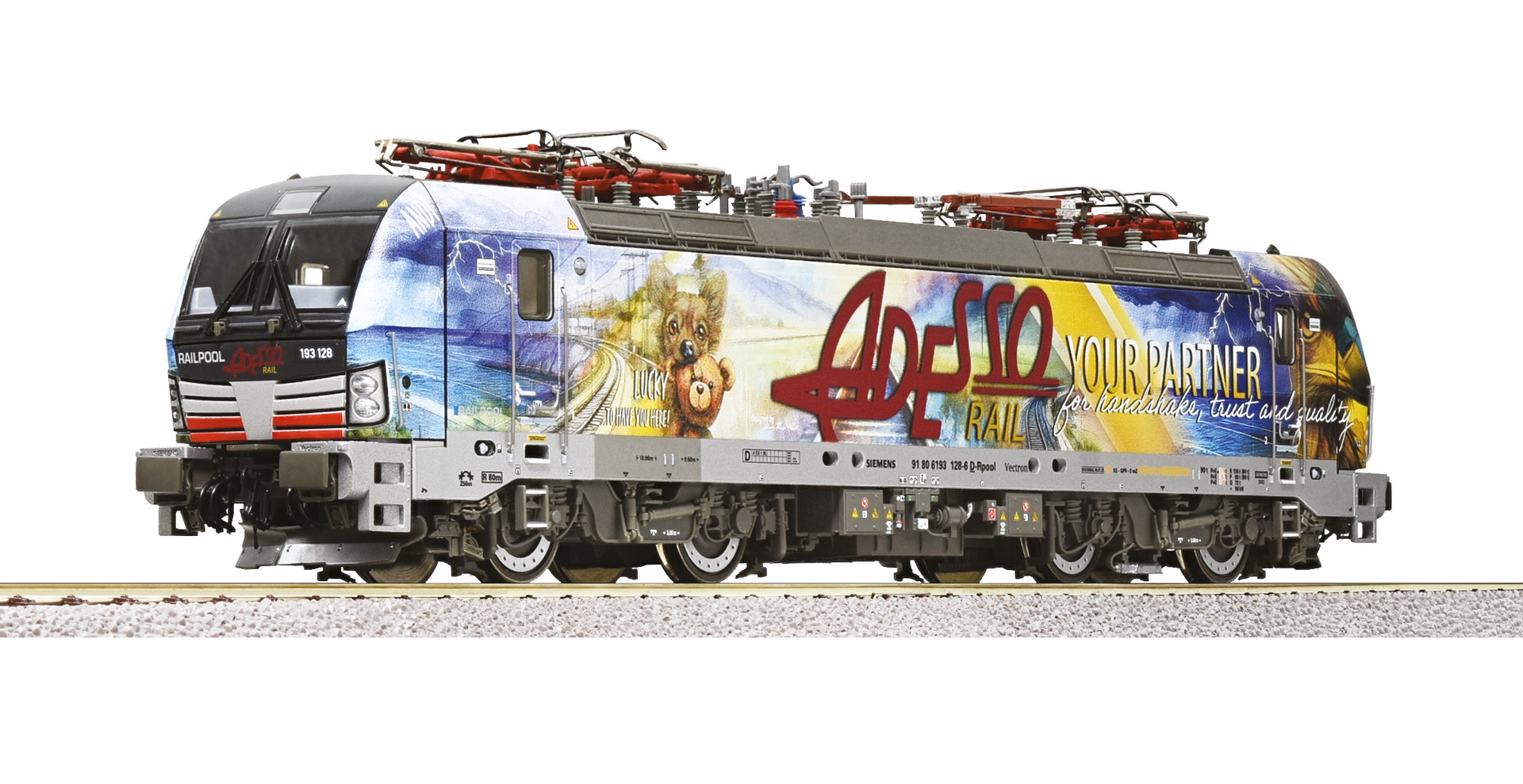 Roco 7500194 Railpool/AdessoRail E-Lok 193 128-6 Ep.6