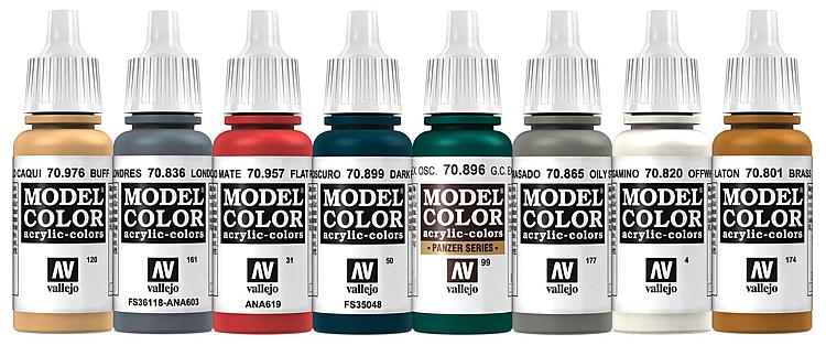 Vallejo 70163 Set: Britische Infanterie, 6 x 17 ml