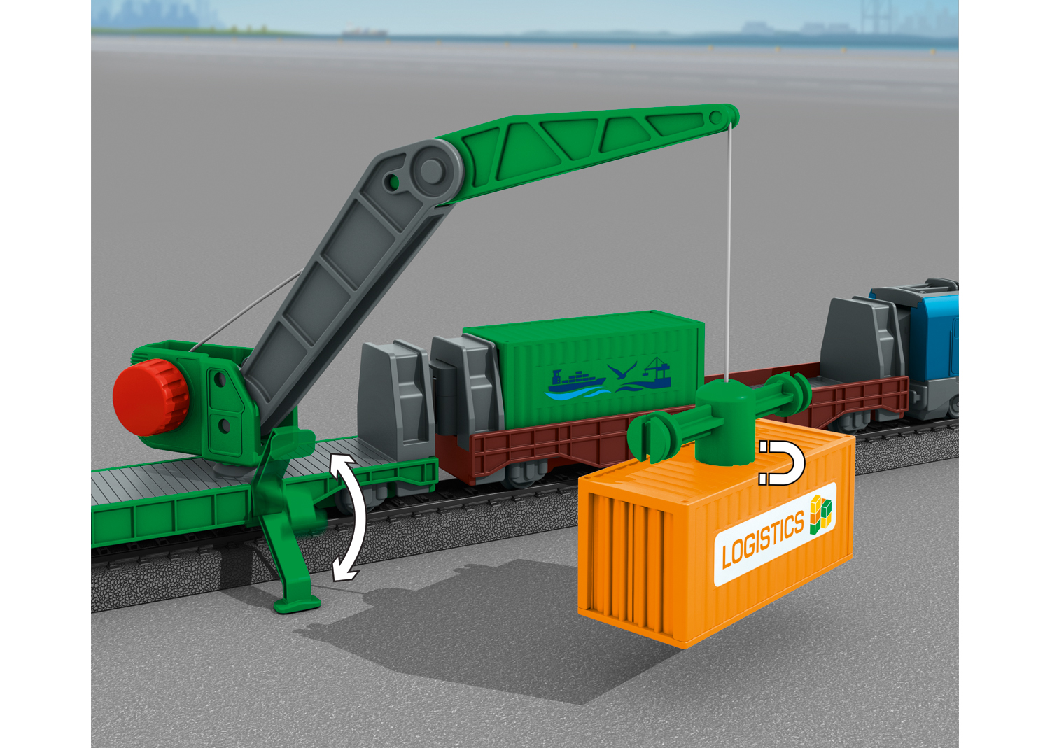 29349 my world Startpackung Containerlogistik