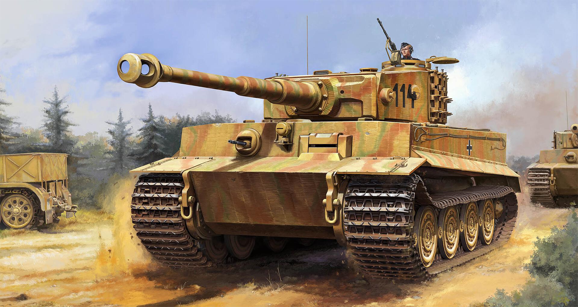 750945 Pz.Kpfw. VI Ausf. E, Sd.Kfz. 181 Tiger