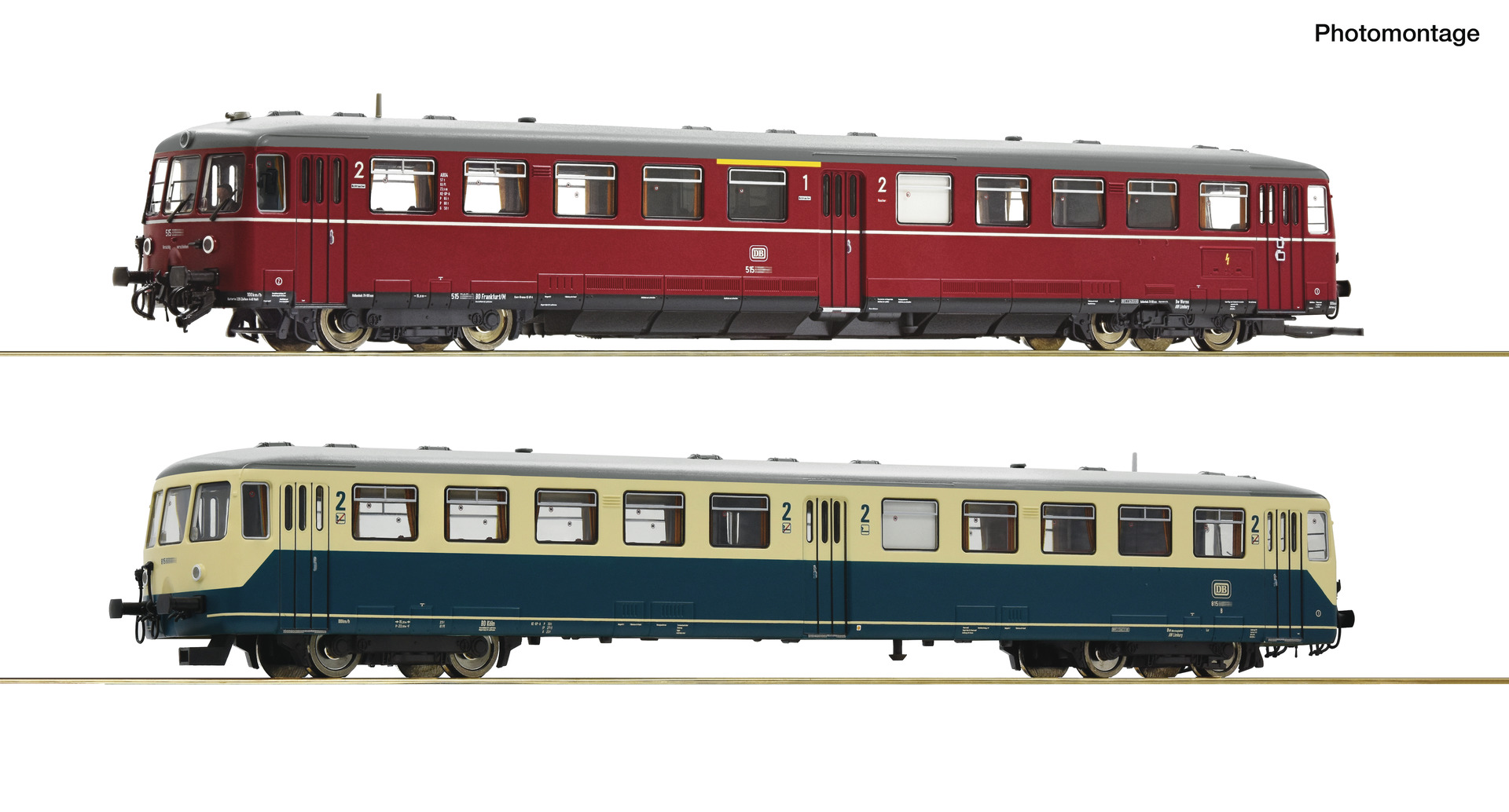 Roco 7700016 DB Akku-Triebwagen 515 537-9 2-tlg Ep.4