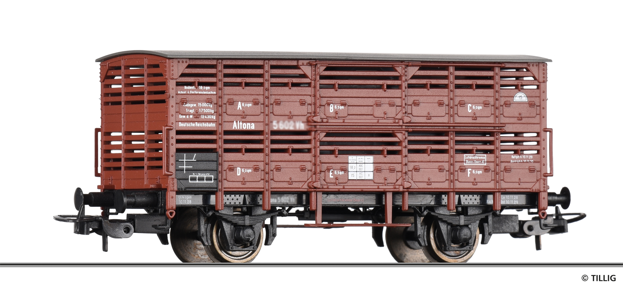 77079 Verschlagwagen V Altona der DRG