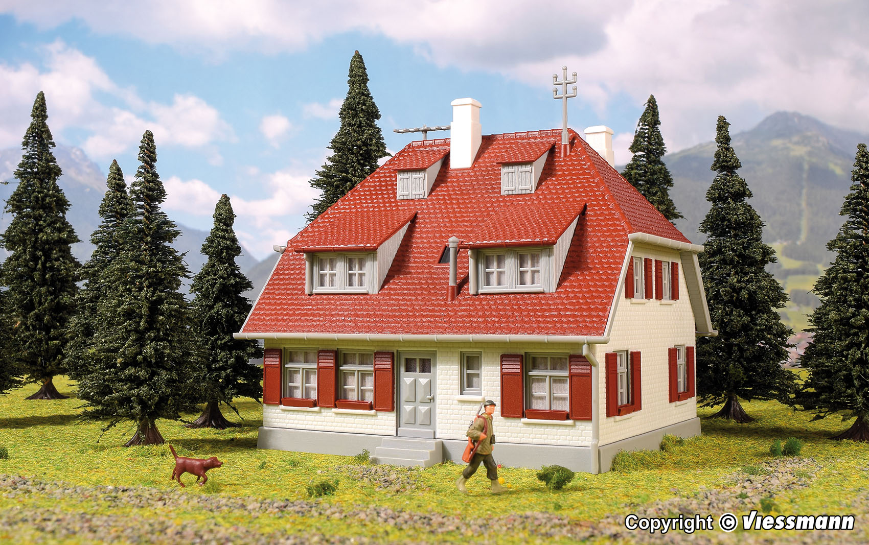 Kibri 38725 Einfamilienhaus Bergwald