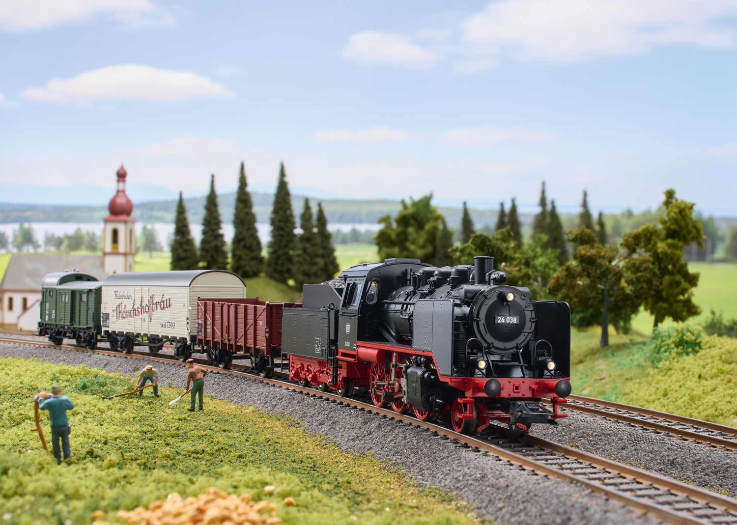 29249 Dig.-Startp. DB BR 24 + Nahgüterzug Ep.3