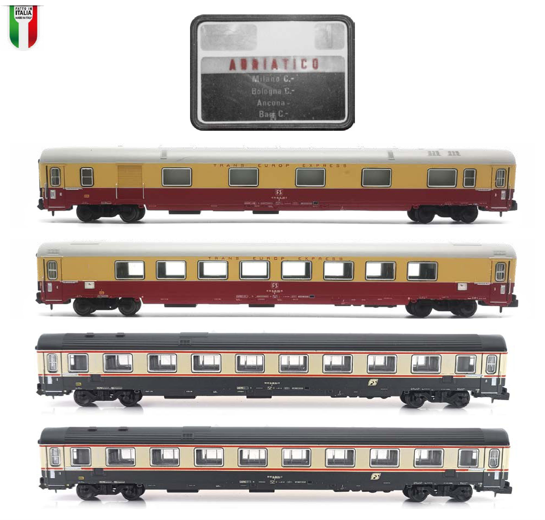 PI6191 FS TEE Personenwagen-Set 4-tlg. Ep.4
