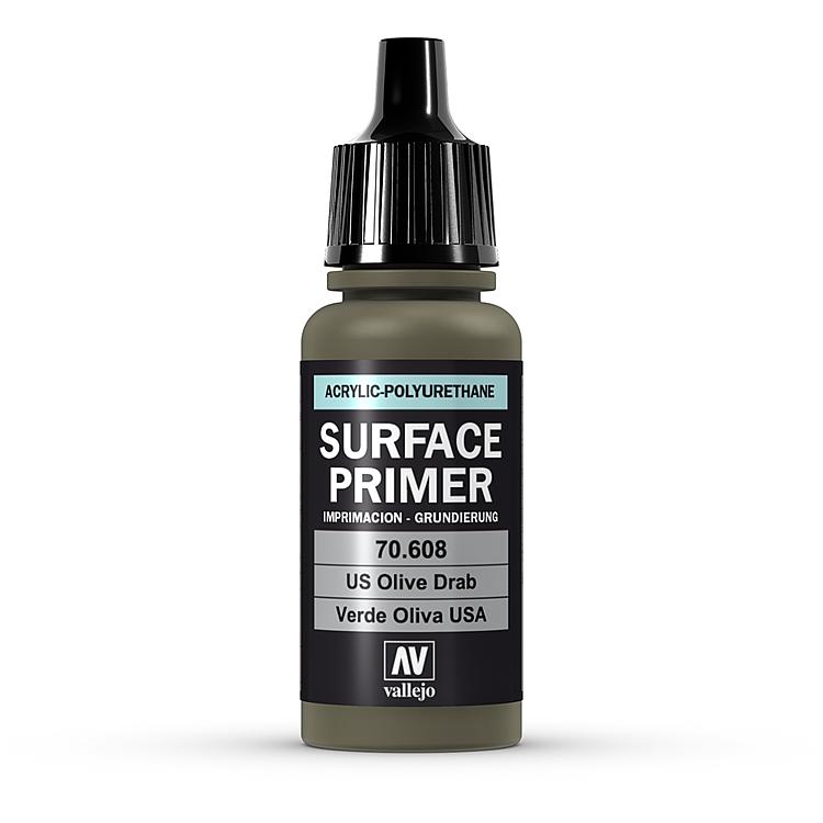 70608 Surface Primer: US Olivgrau 17 ml