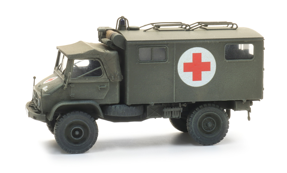 1870225 BRD/BE/FR Unimog 404s Krankenwagen