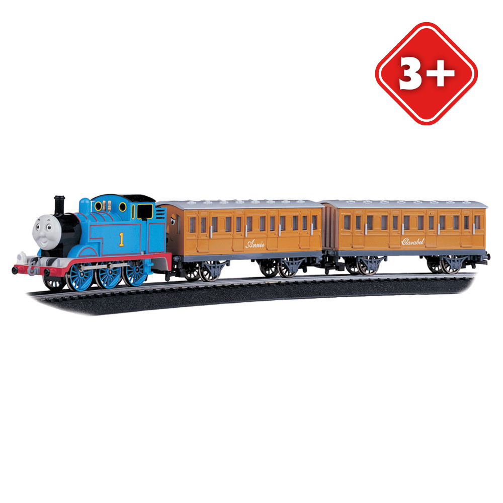 Thomas & Friends 00642BE Thomas with Annie & Clarabel OO Scale E