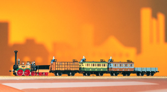 Piko 58105 Saxonia Personenzug-Set 5-tlg Ep.1