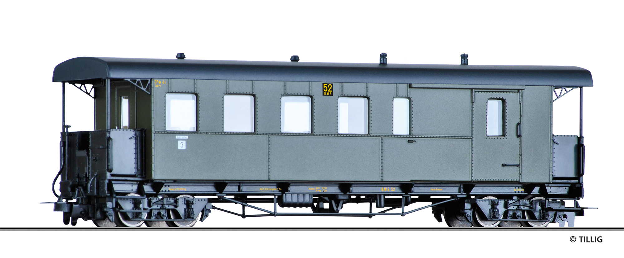 13966 NWE Personenwg. m. Gepäckabt. CPw4i Ep.2