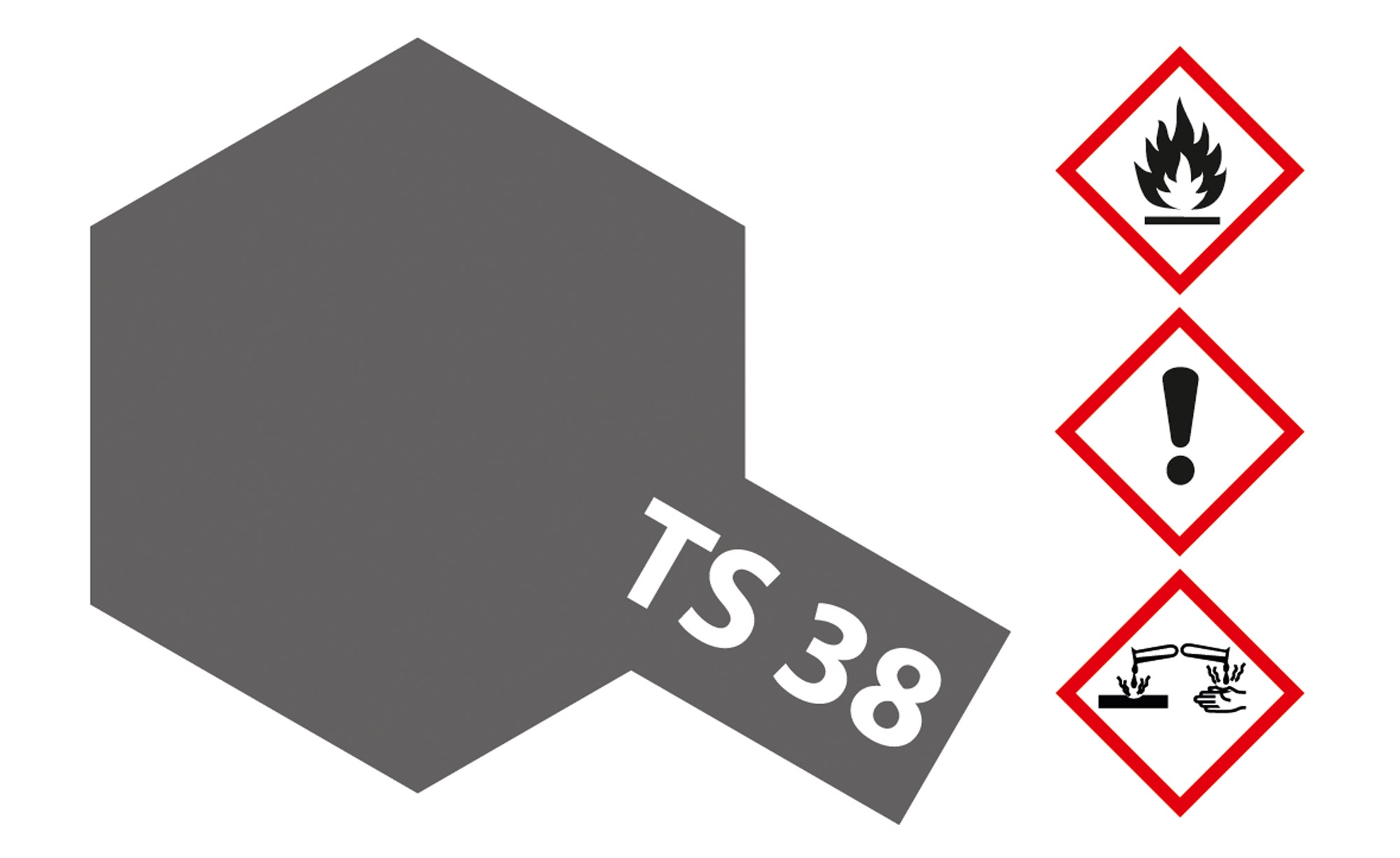 85038 TS38 - Spray Gun-Metall 100ml (sm)