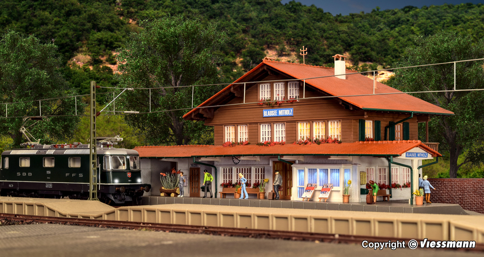Kibri 39508 Station Blausee Mitholz