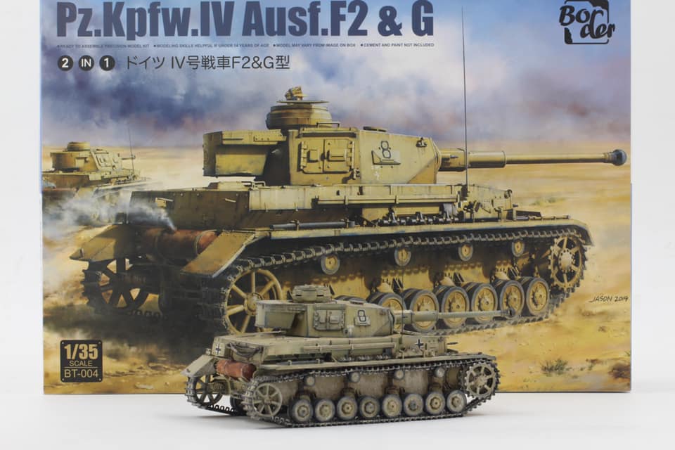 Border Model BT-004 Pz.Kpfw.IV Ausf. F2 & G