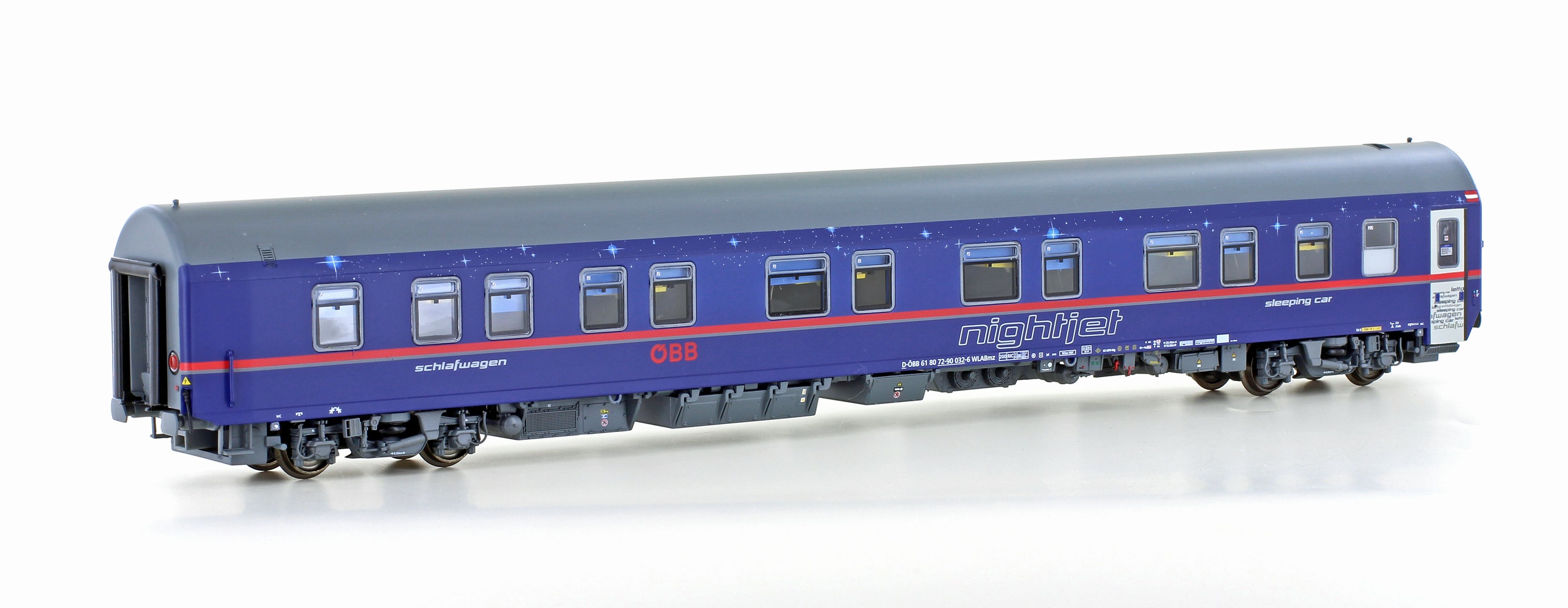 LS Models MW2119 ÖBB Nightjet Wagen-Set NJ425 4-tlg. Ep.6