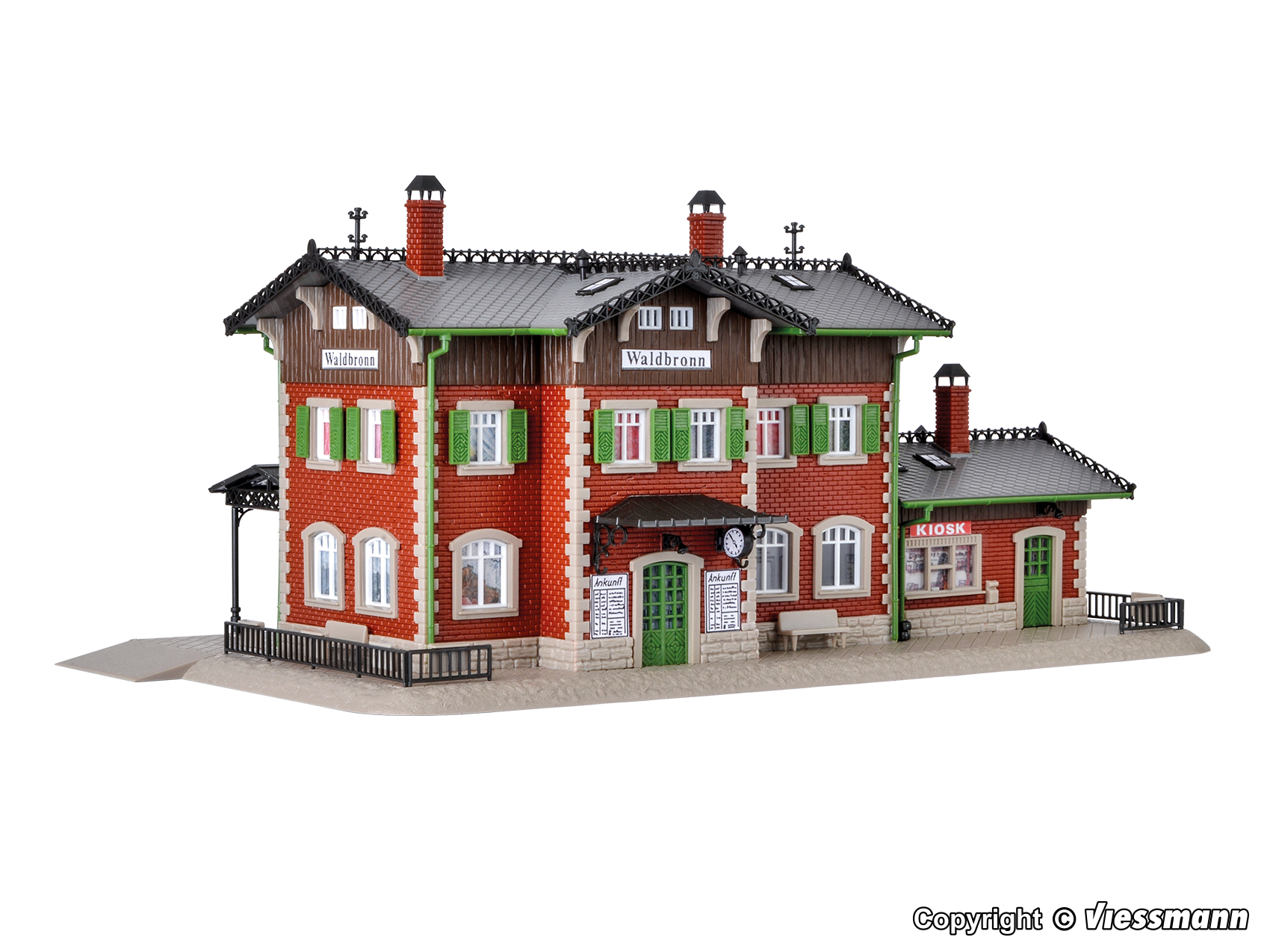 43505 Bahnhof Waldbronn