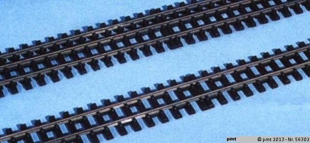 56302 Dreischienengleis H0/H0e, Profilhöhe 2,