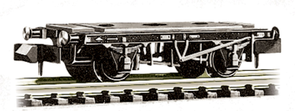 NR-121 10ft WB Wagon Chassis, Stahl Typ Sole Ba
