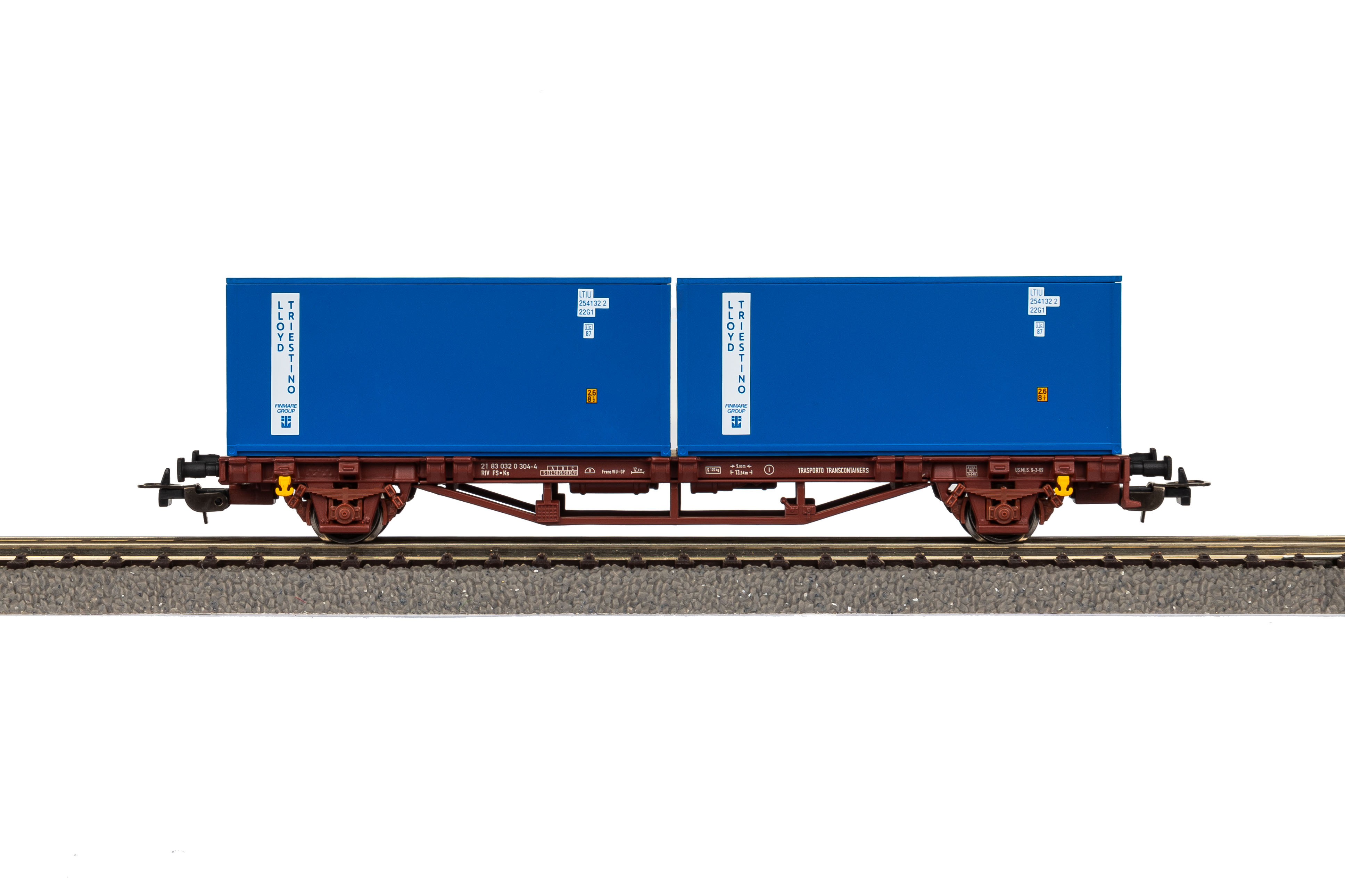 Piko 58755 FS Containertragwagen Ep.4