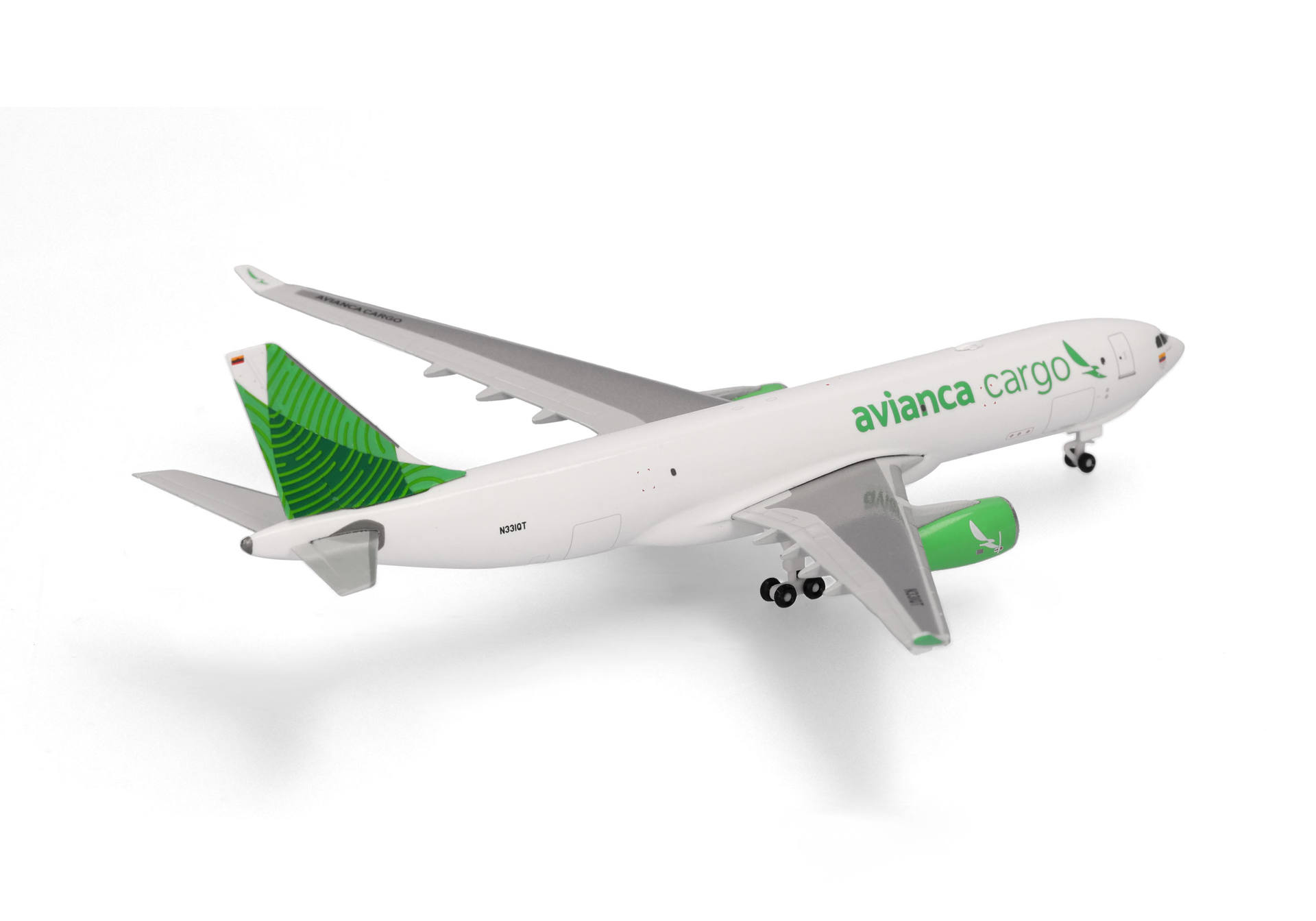 Herpa 539562 Airbus A330-200F Avianca Cargo (grün)