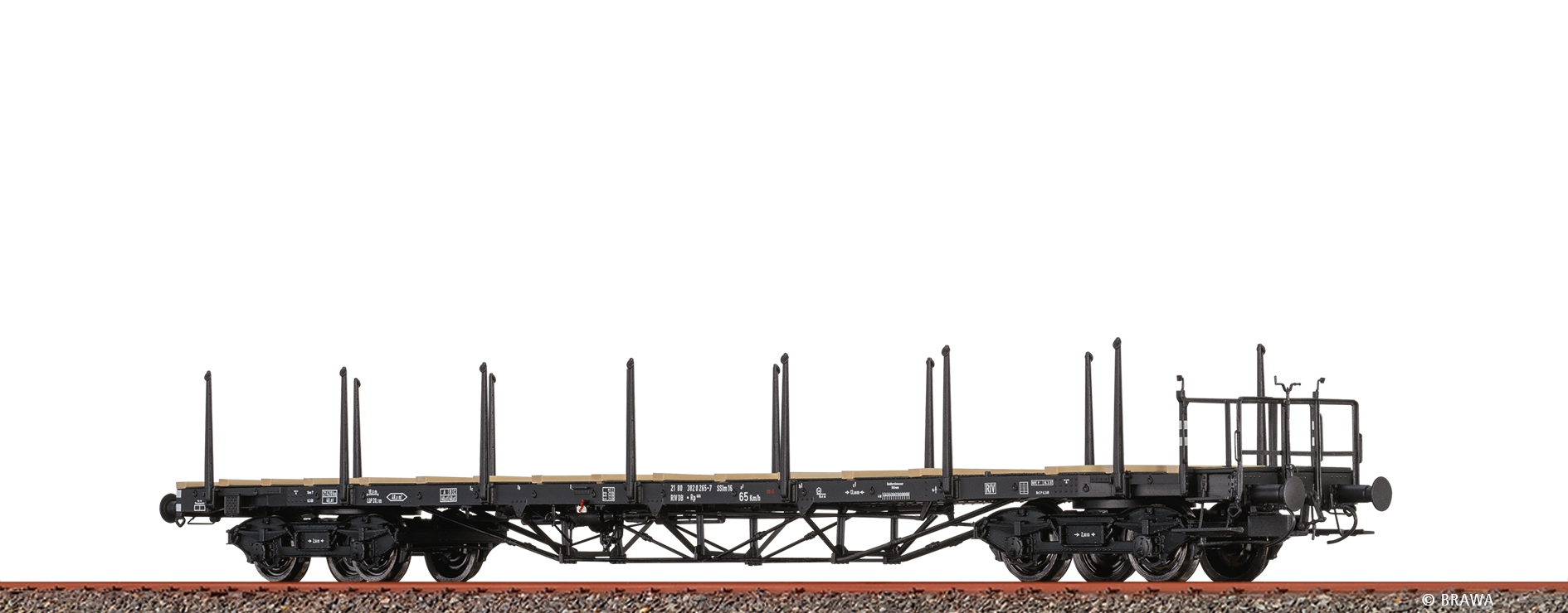 50652 DB Flachwagen Rp668 4-achs. Ep.4