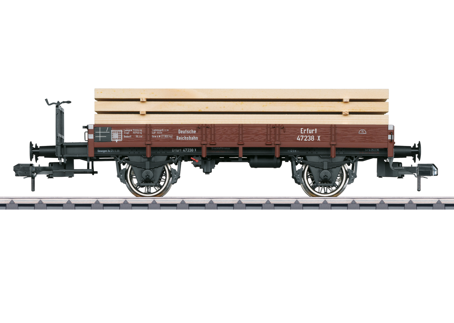 Märklin 58316 DRG Niederbordwagen Typ X Ep.2