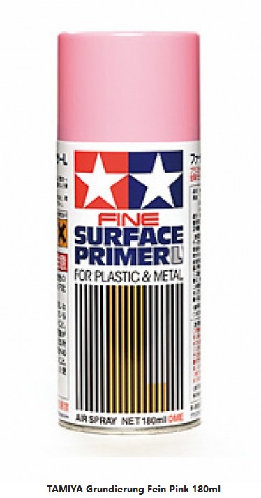 Tamiya 87146 Grundierung Fein Pink 180ml
