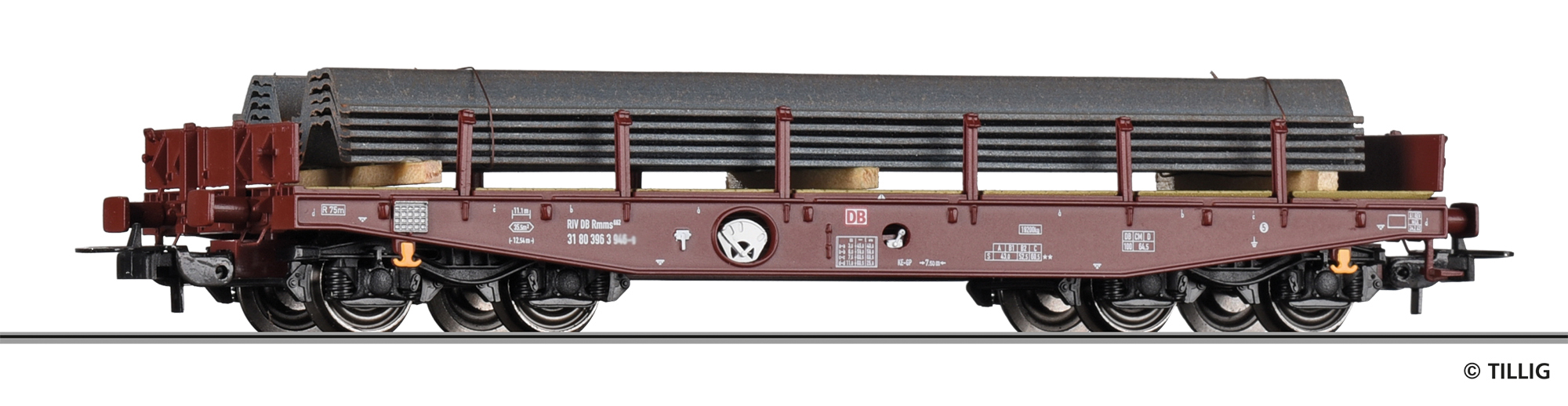 77062 DBAG Schwerlastwagen Rmms662 Ep.5
