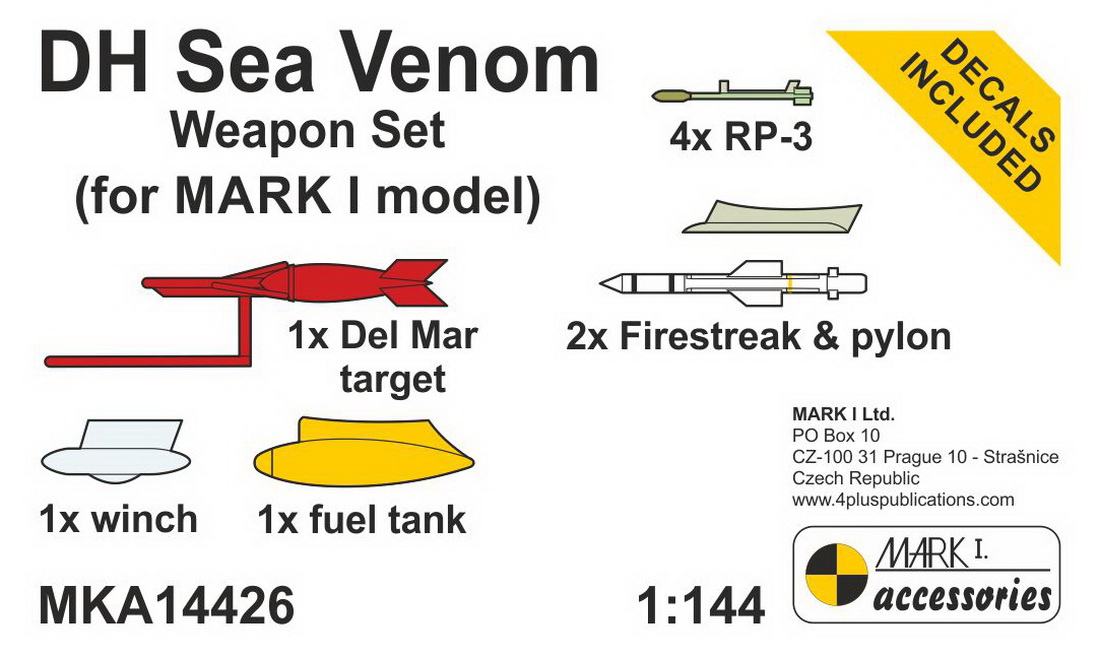 MKA14426 Sea Venom Weapon Set