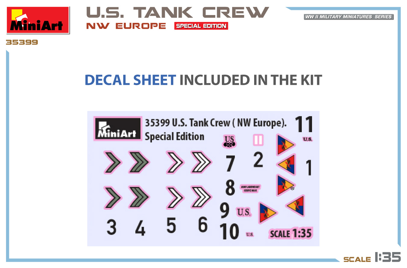 MiniArt 35399 U.S. Tank Crew ( NW Europe)