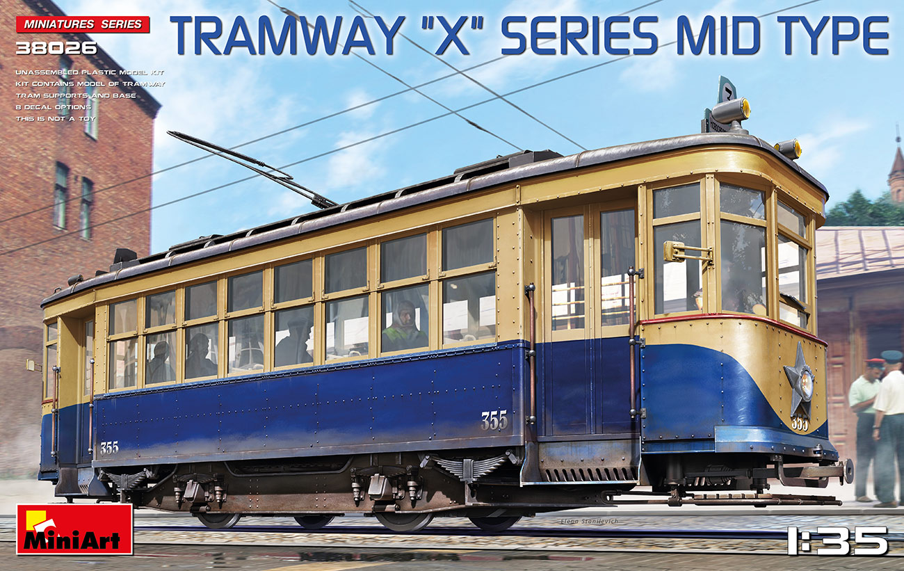38026 Tramway / Strassenbahn 'X'-Series.