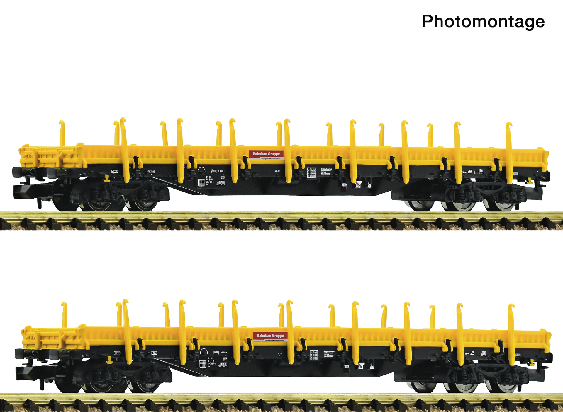 6660203 DB AG Rungenwagen-Set 2-tlg. Ep.6