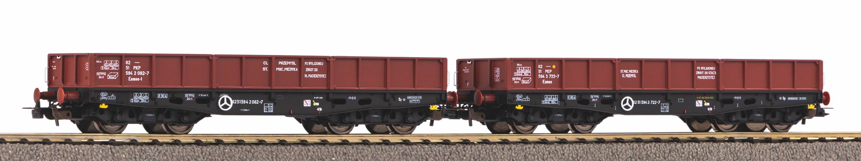 58261 PKP Flachwagen-Set 401Zb 2-tlg Ep.4