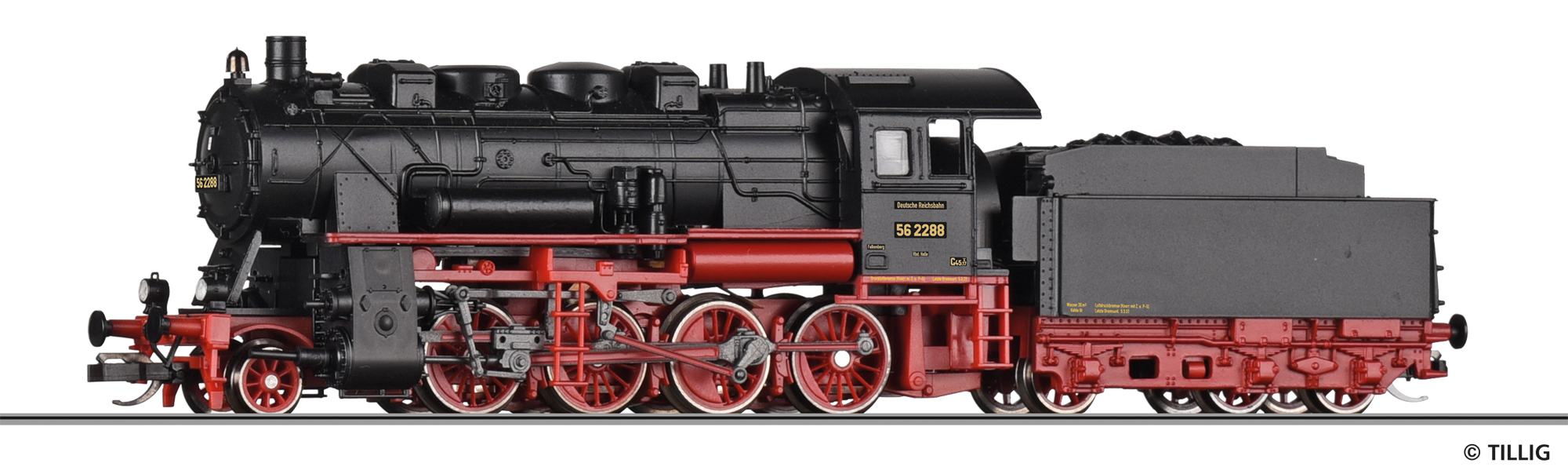 02237 Dampflok BR 56 der DRG