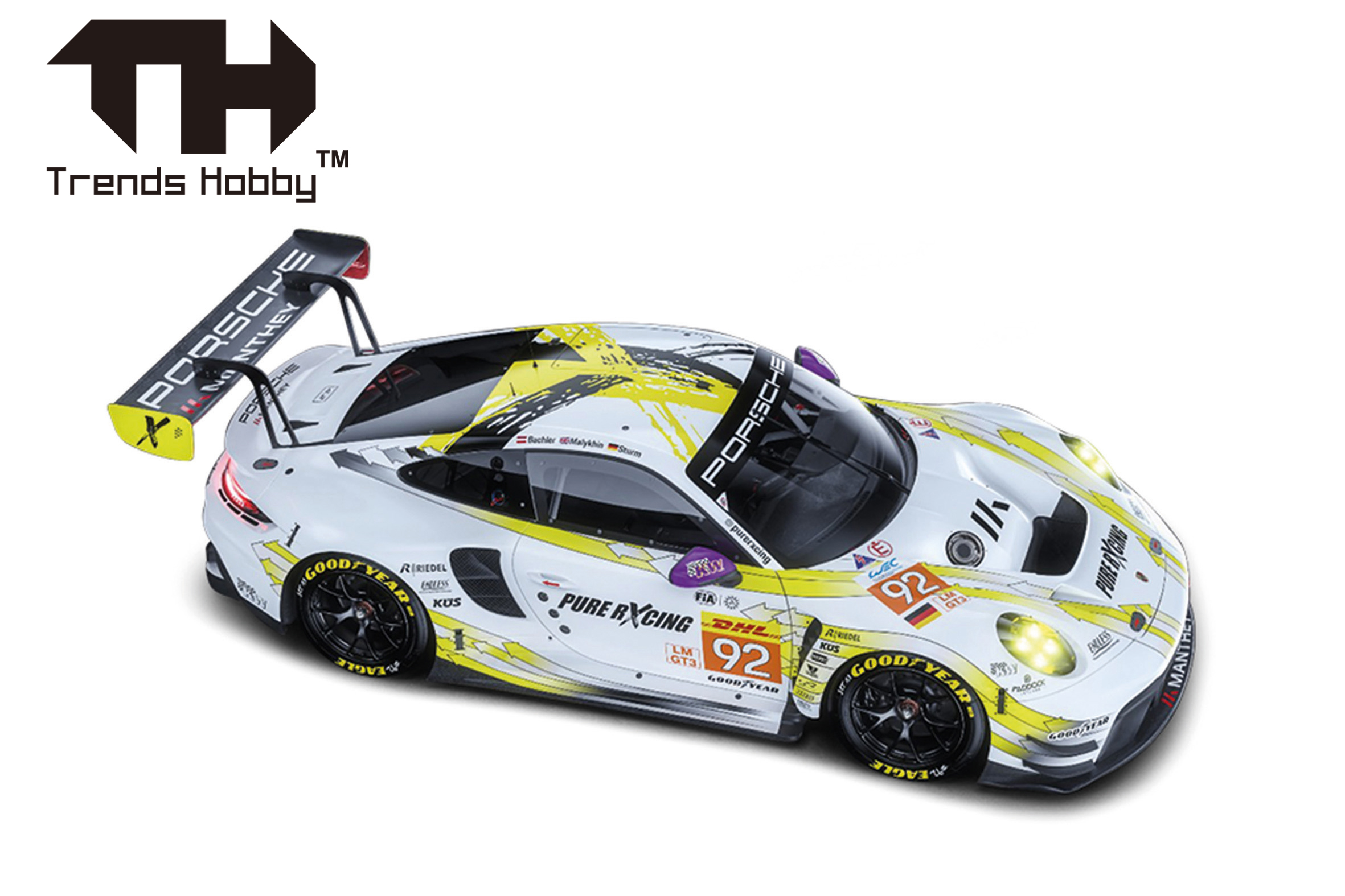 864TH000014 Trends Hobby: Porsche 911 GT3 R #92