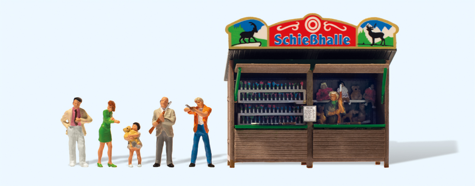 Preiser 24694 Kirmes Schießhalle