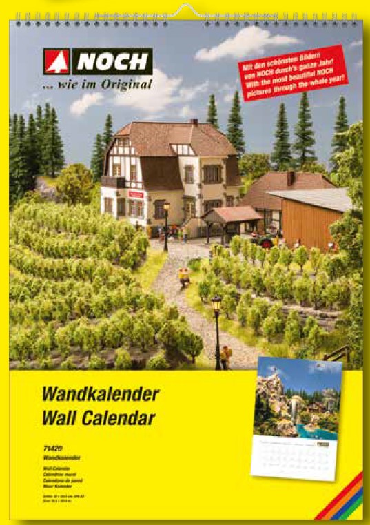 71420 NOCH Wandkalender