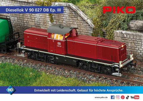Piko 22040 DB Diesellok V 90 027 Ep. 3