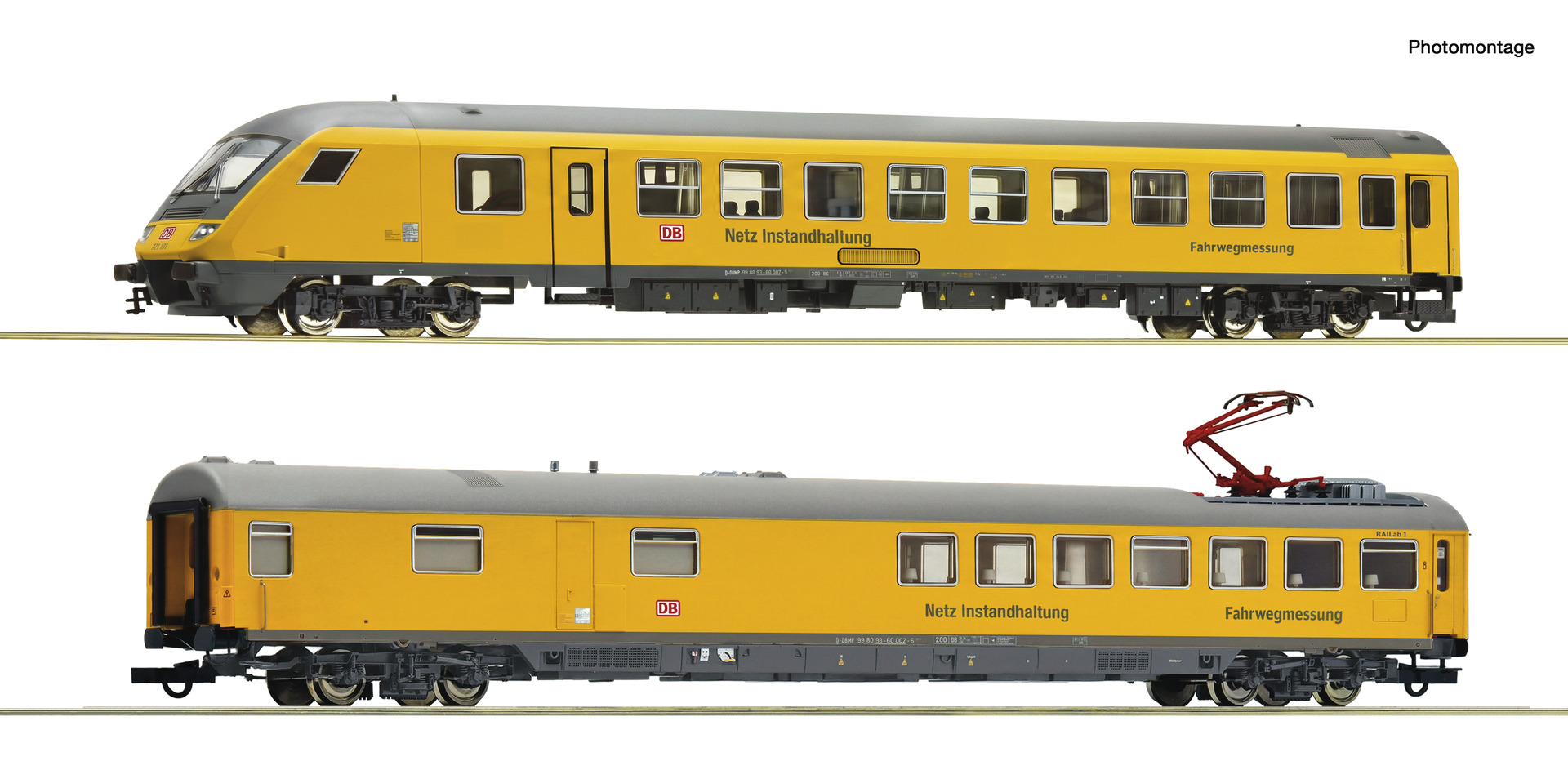 6210277 DB Infrago Messwagen-Set 2-tlg. Ep.6