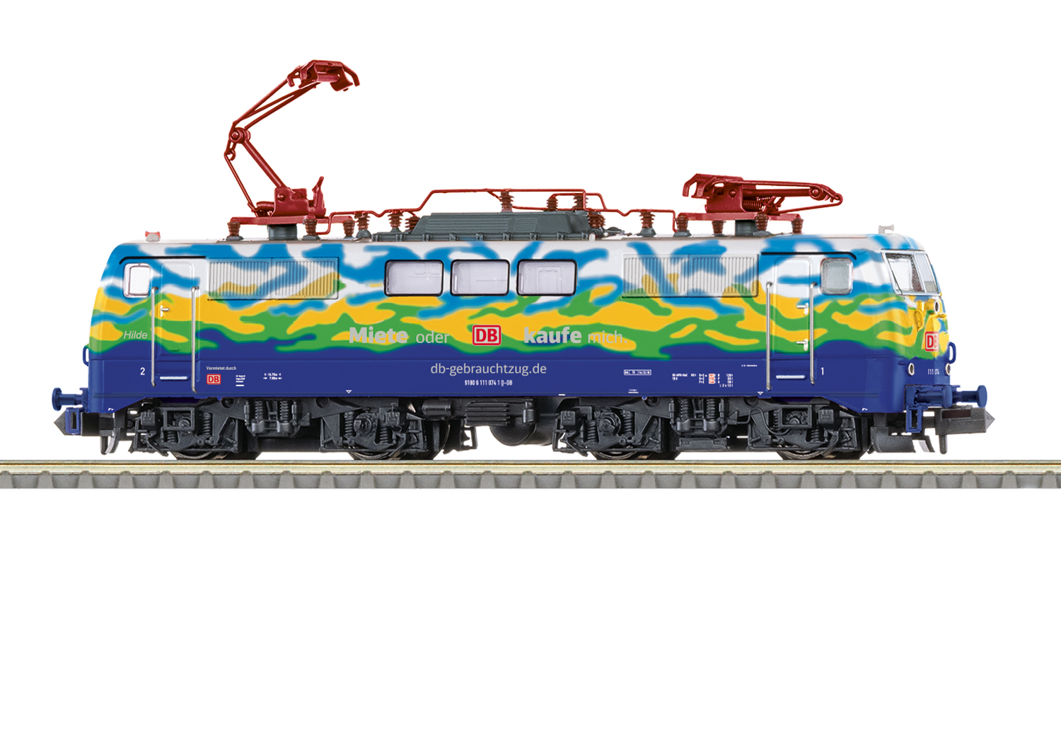 16727 DBAG E-Lok 111 074-1 "Tourist.-Zug" Ep.6