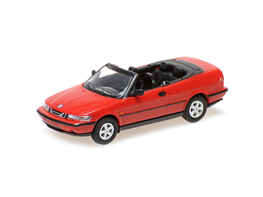 870170132 SAAB 900 Turbo 16S (AERO) Cabrio rot