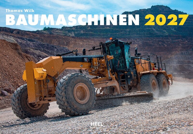 58534 Baumaschinen Kalender 2027
