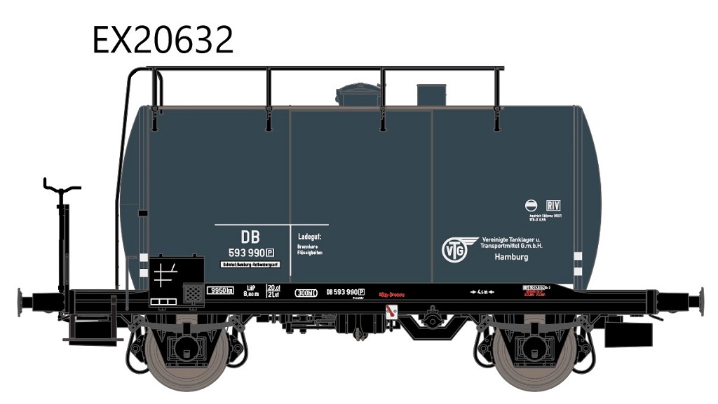 Exact-train 20632 DB Kesselwagen "VTG" Ep.3
