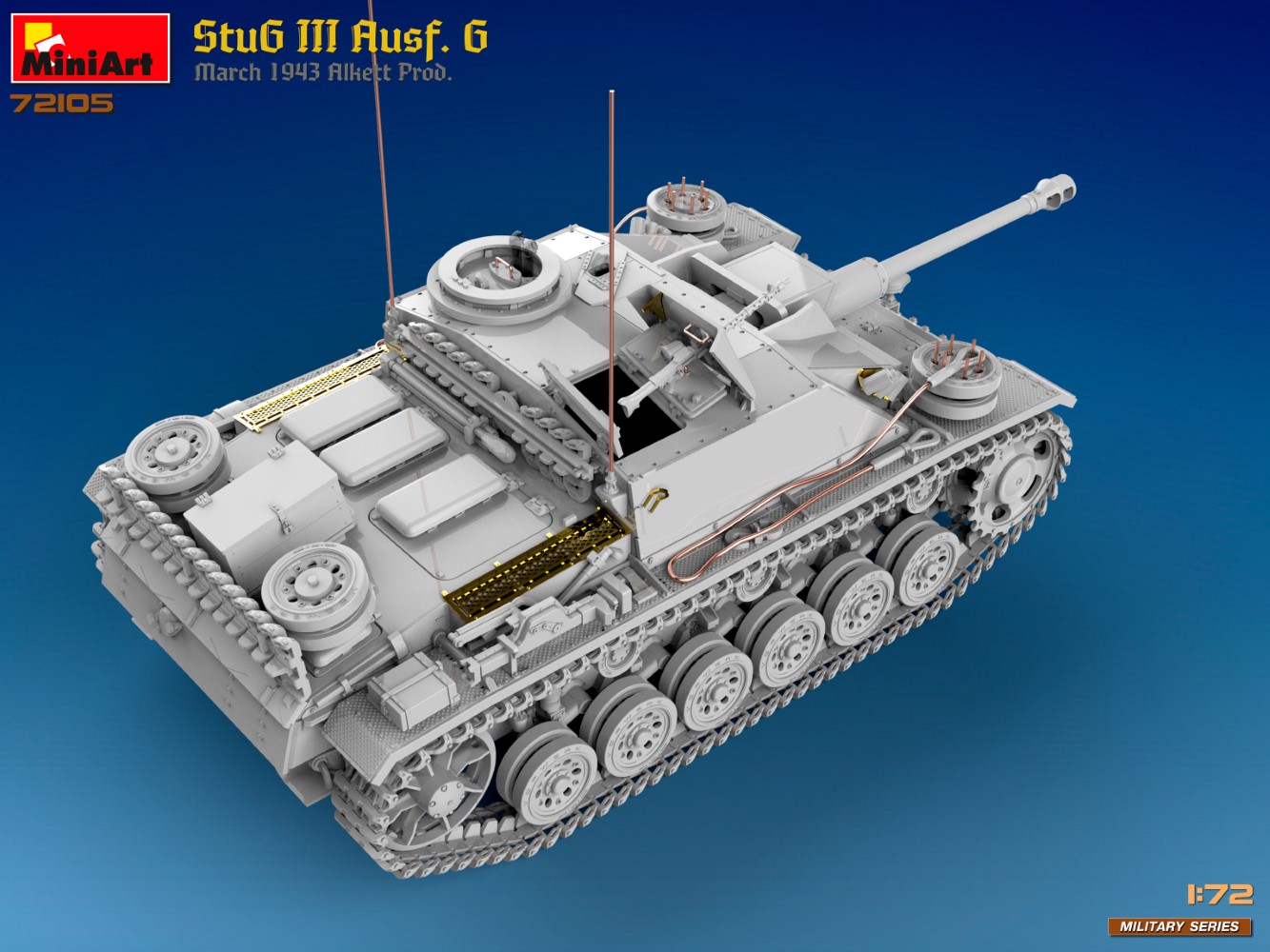 MiniArt 72105 StuG III Ausf. G March 1943 Prod.