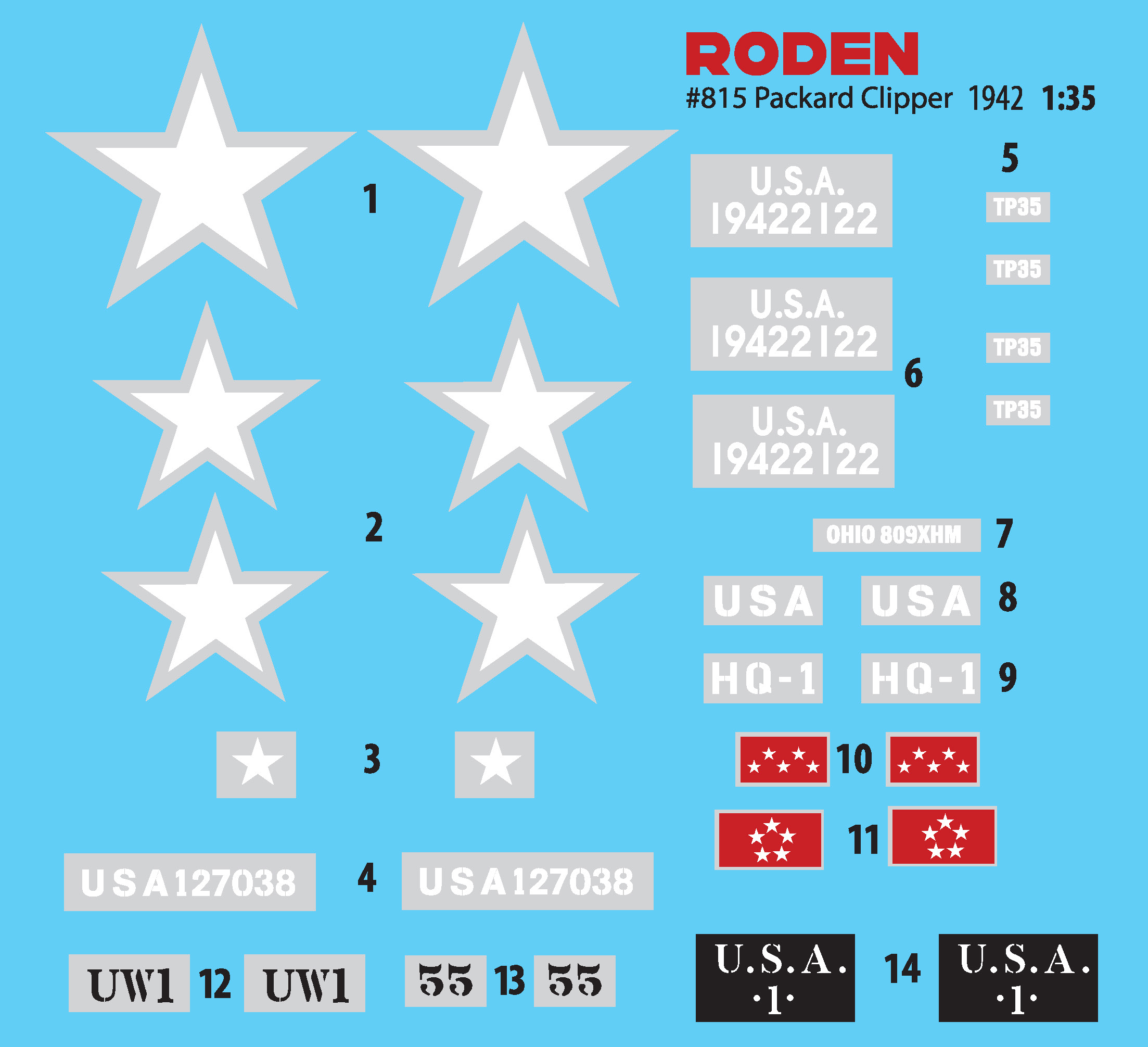 Roden 815 1941 Packard Clipper