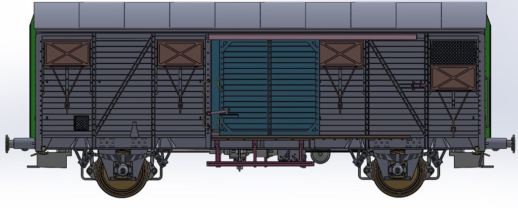 Exact-train 20913 NS gedeckter Güterwagen S-CHO Ep.3