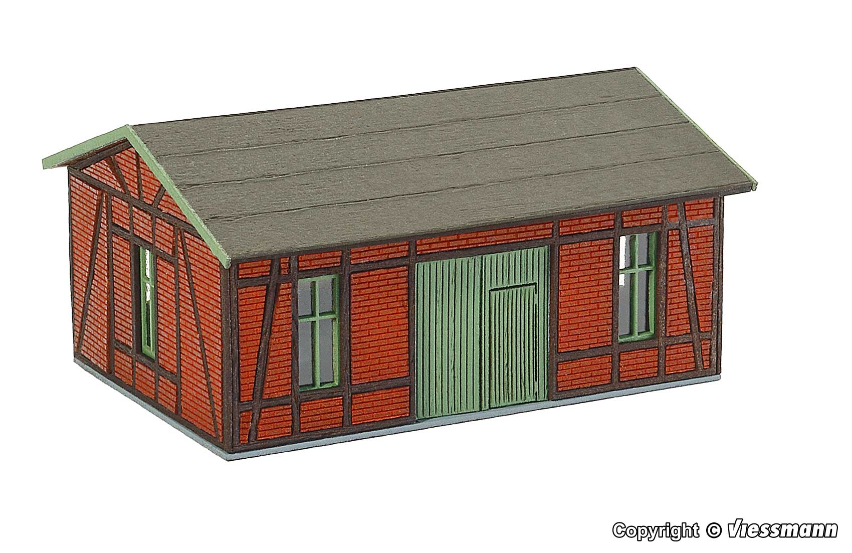 47556 Werkstatt mit Putz-/Fachwerkfassade