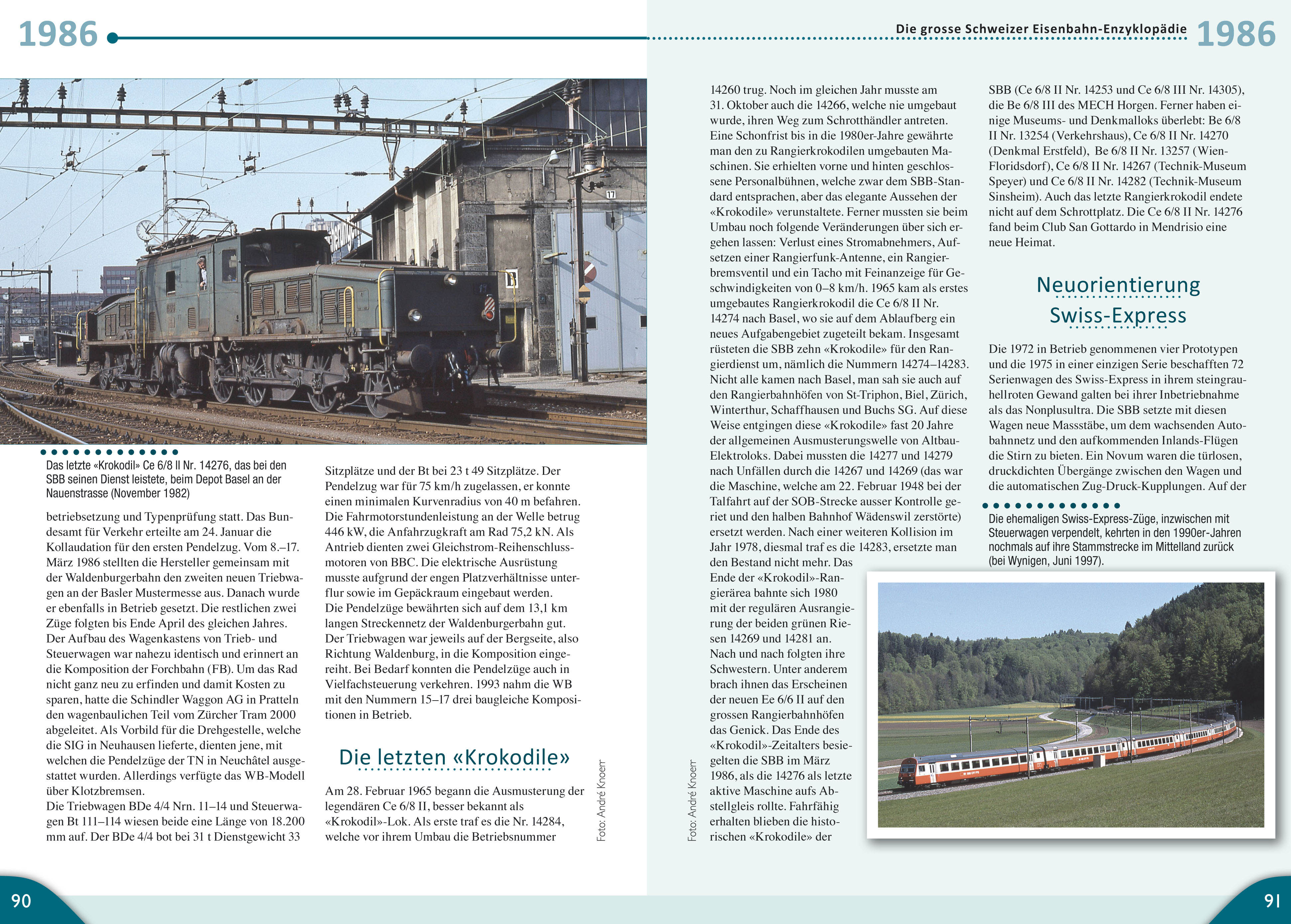Edition Lan 0922-6 Schweizer Bahnen 1980er-Jahre