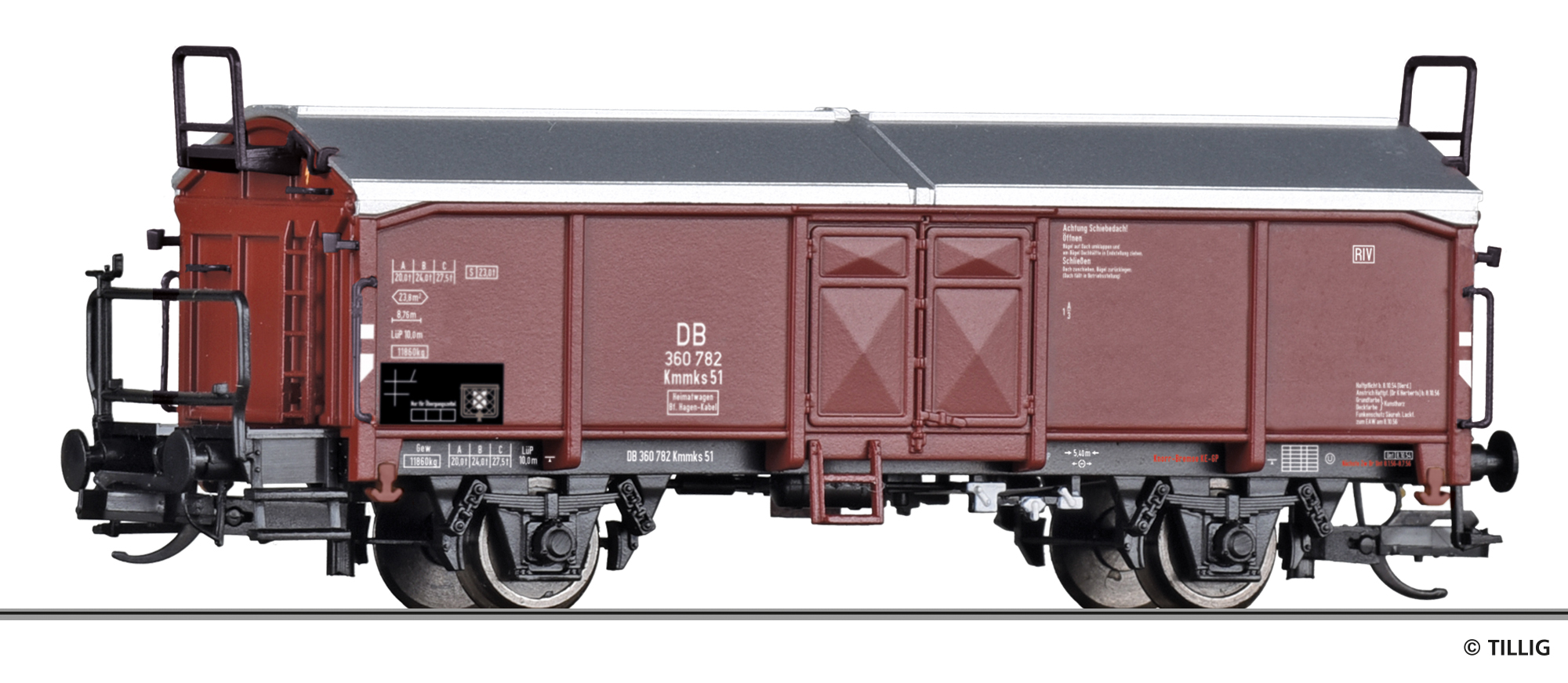17680 Schiebedachwagen der DB