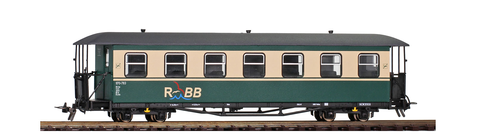 3021859 RüBB 970-783 Modernisierungswagen Ep.6