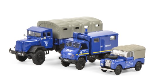 Schuco 452656000 3er Set. THW
